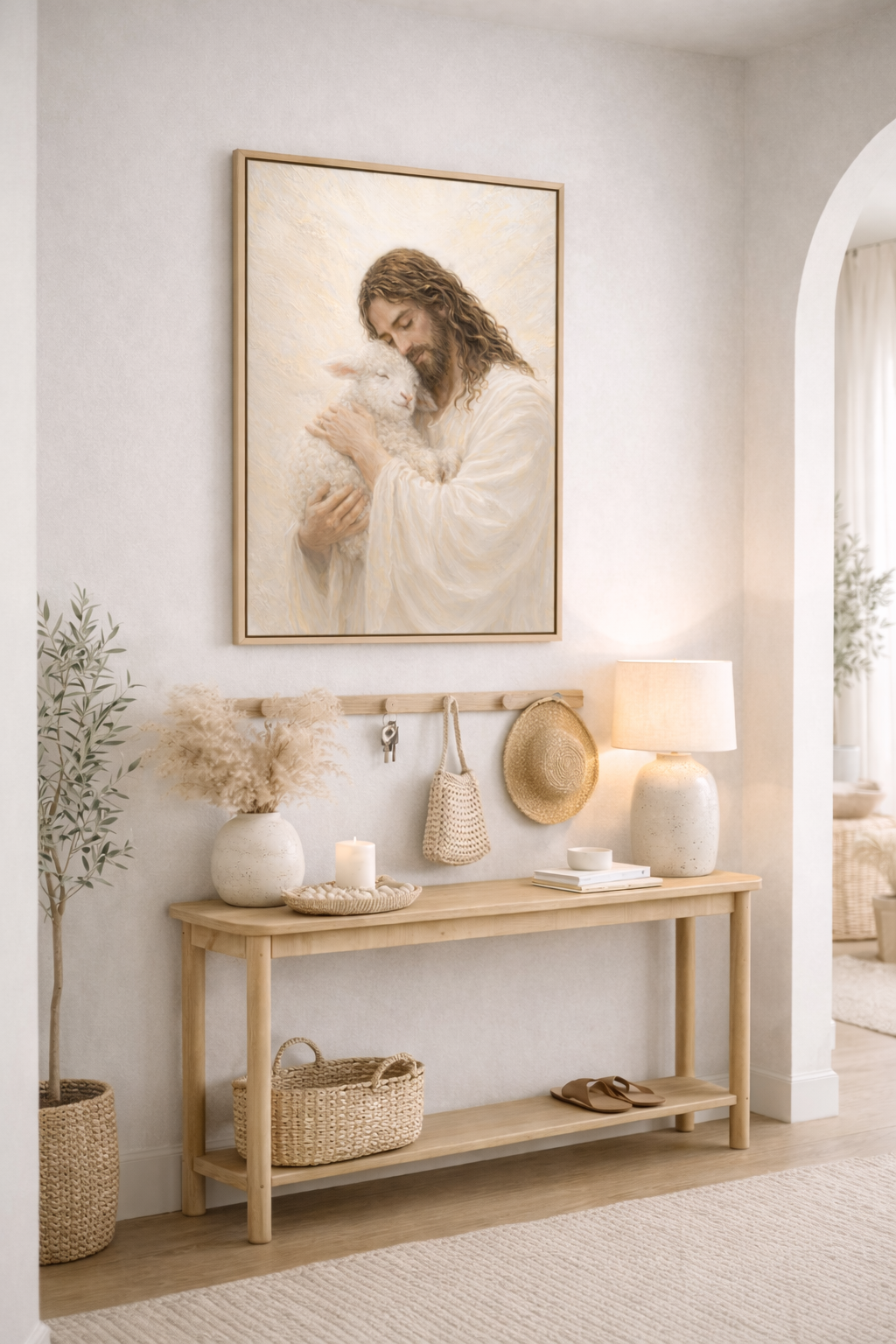 Jesus with Lamb